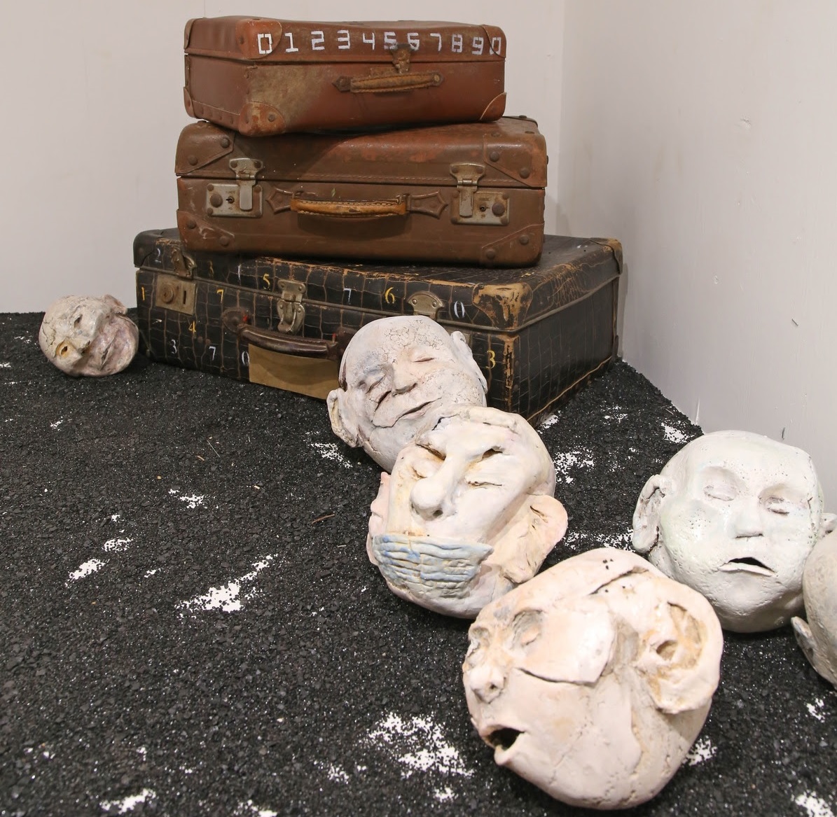 STRASBOURG. Maison du diocèse. Exposition Le Juste ou le refus de l'indifférence