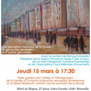 MARSEILLE. HOTEL DE LA REGION. Exposition