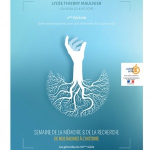 NICE. Lycée Thierry Maulnier. Semaine de la mémoire