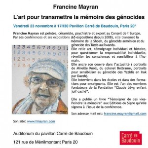 PARIS. Conference et film 