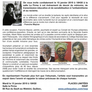 QUEBEC. Université Laval. Conférence et exposition 