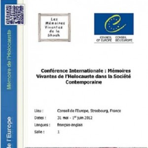 CONSEIL DE L'EUROPE. Colloque international. Exposition