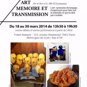 PARIS (75012). VIADUC DES ARTS. Colloque “Art, mémoire et transmission