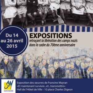 SAINT MANDE. Mairie. 70eme anniversaire de la libération des camps