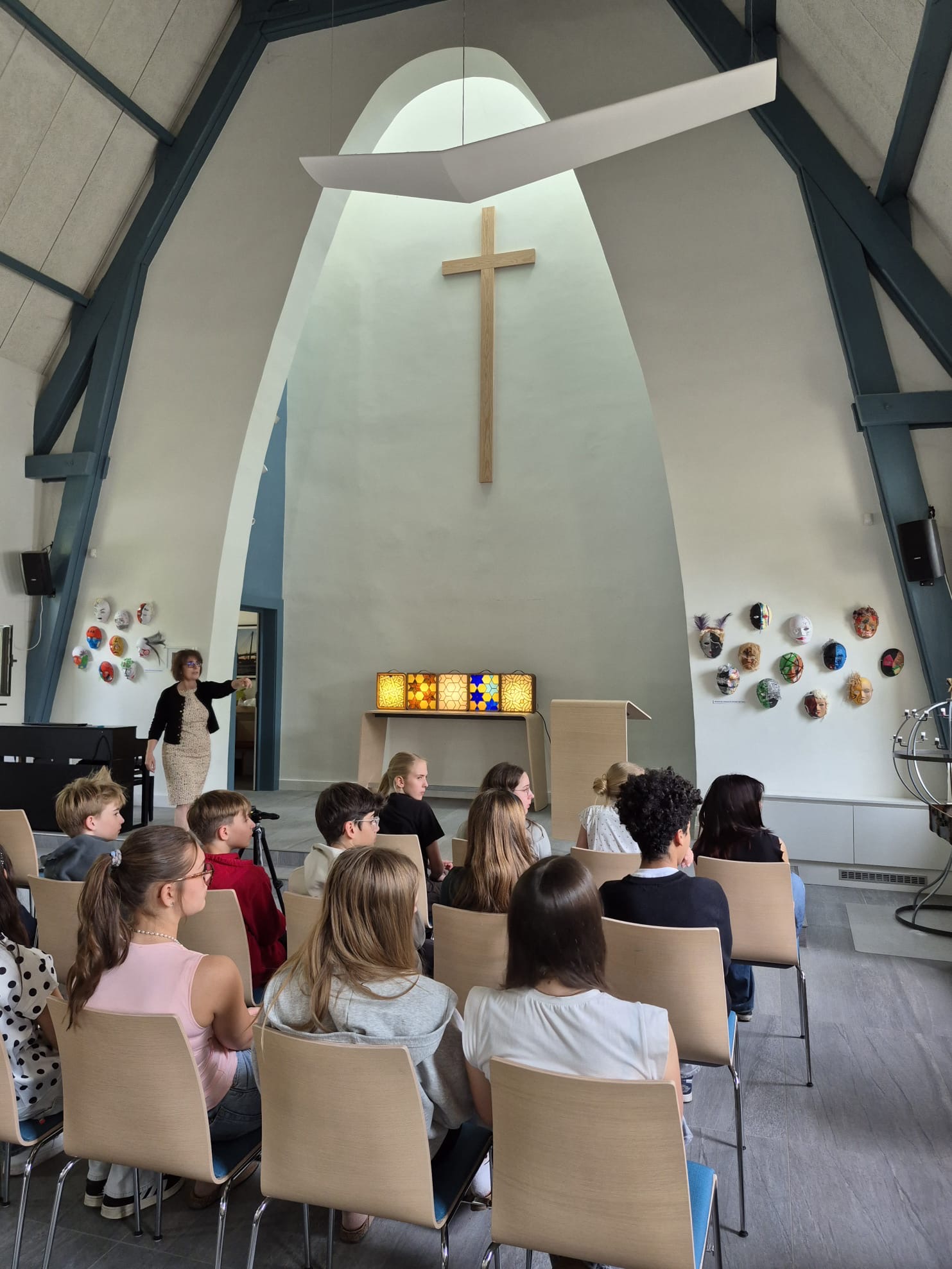 exposition à la chapelle de la Rencontre