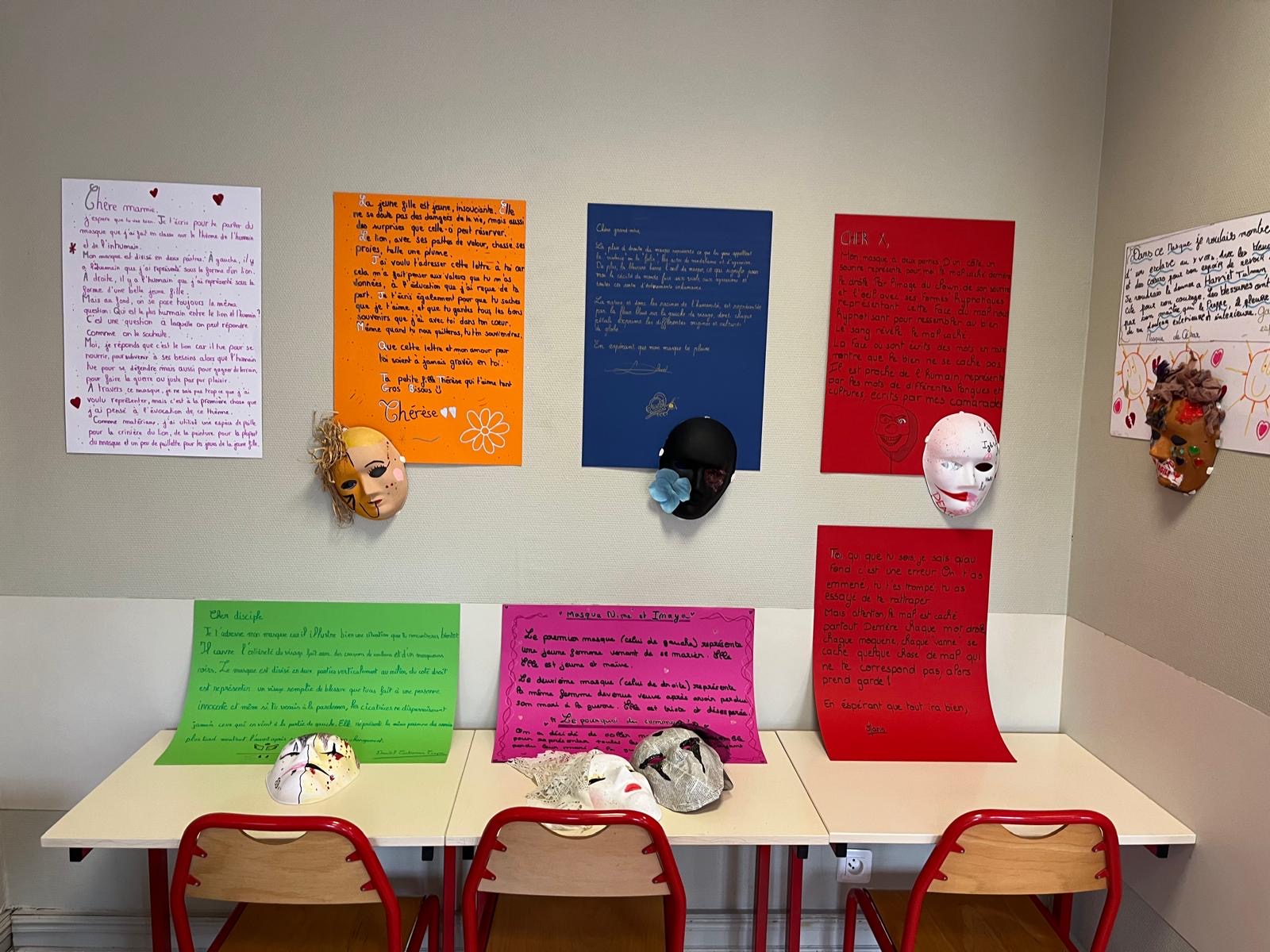 exposition dans l'établissement