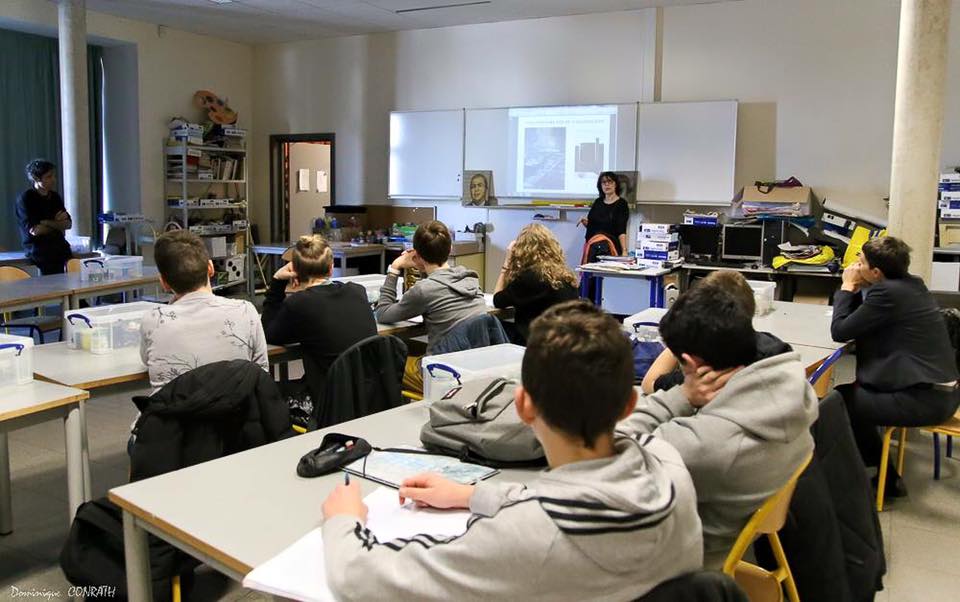 2022-2023. Haguenau. Lycée Heinrich-Nessel. Dans mon cœur le reflet de l'autre