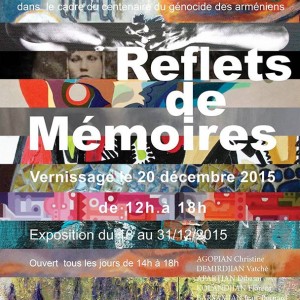 PARIS (75008). Eglise Arménienne. Exposition collective