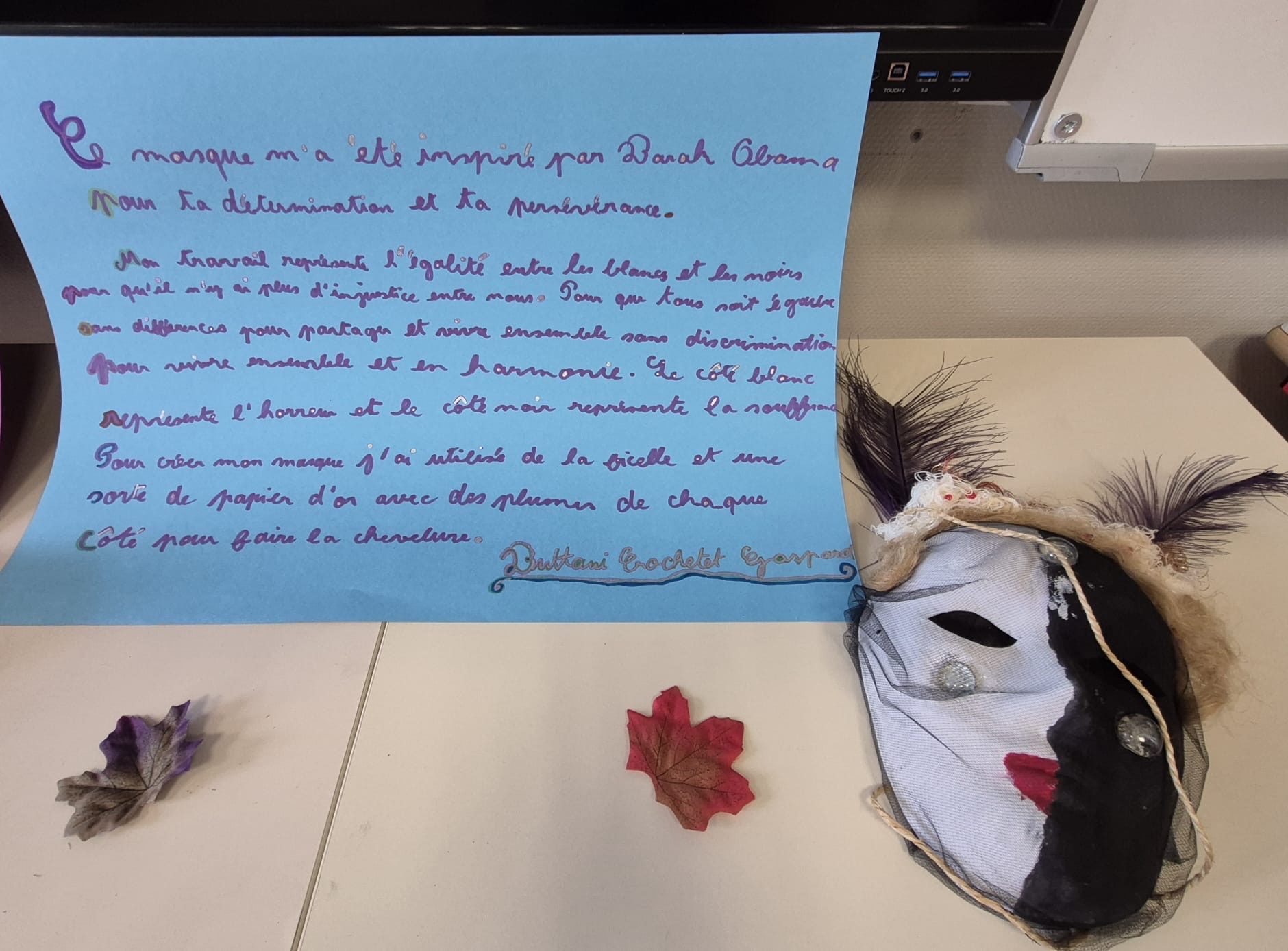 exposition dans l'établissement