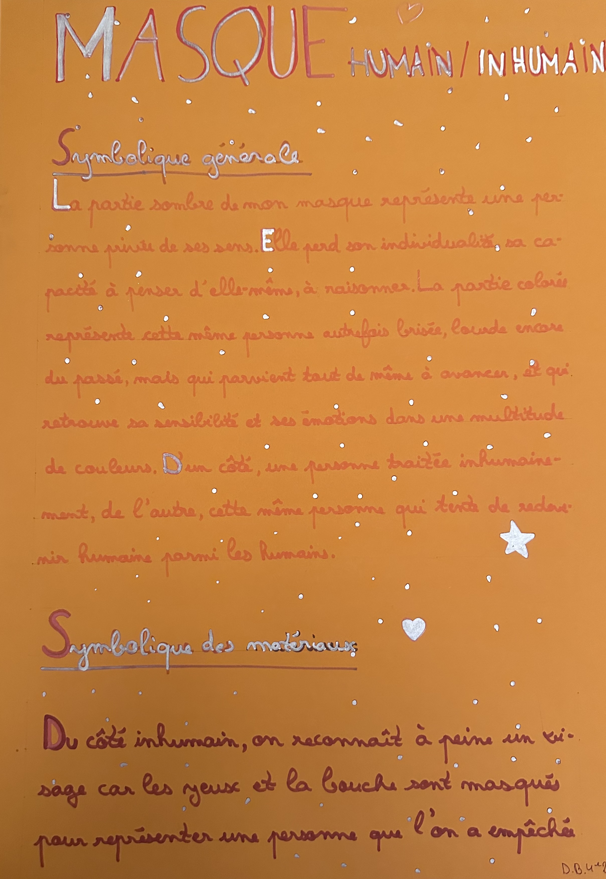 texte associé au masque