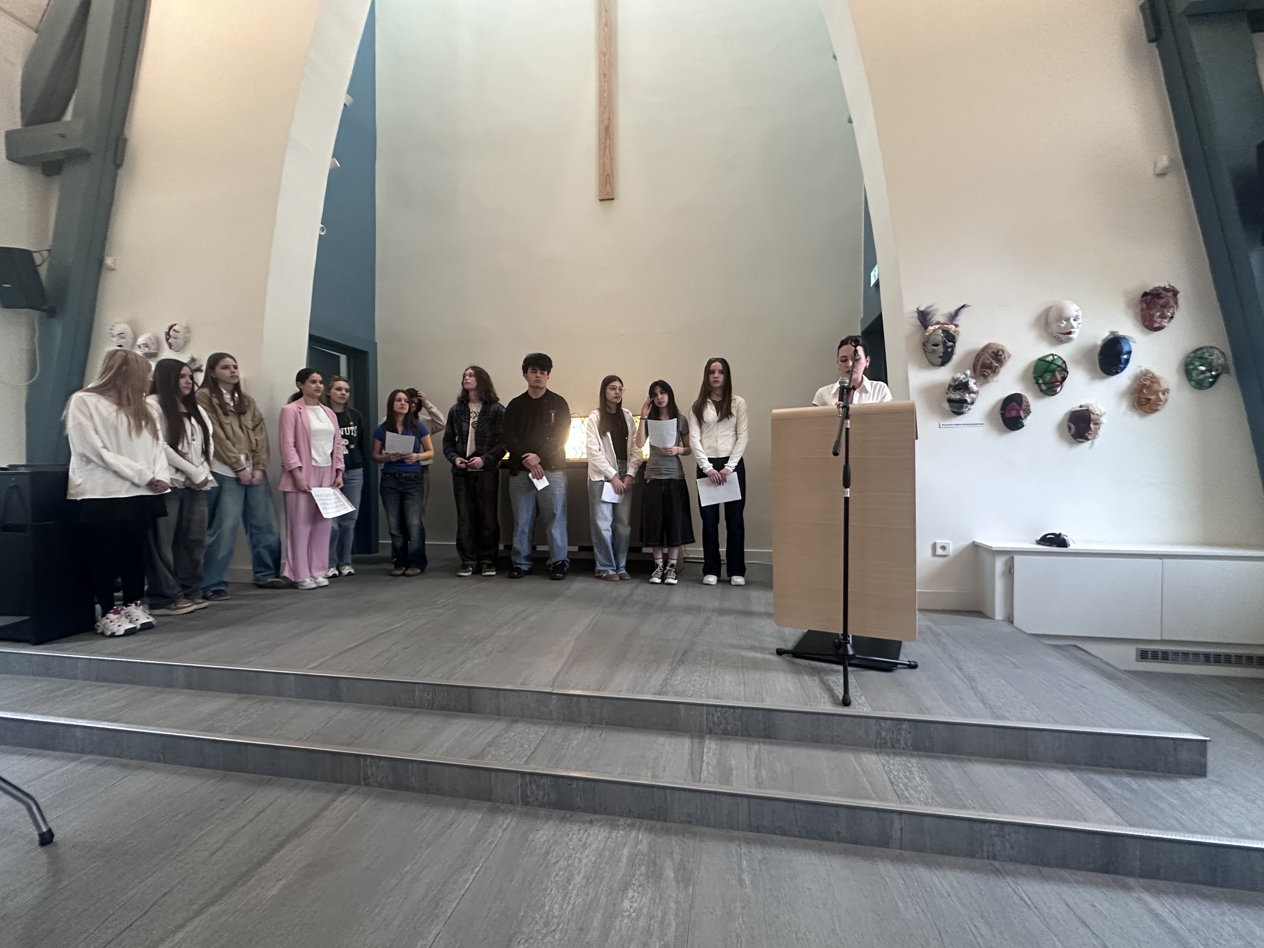 exposition à la chapelle de la Rencontre