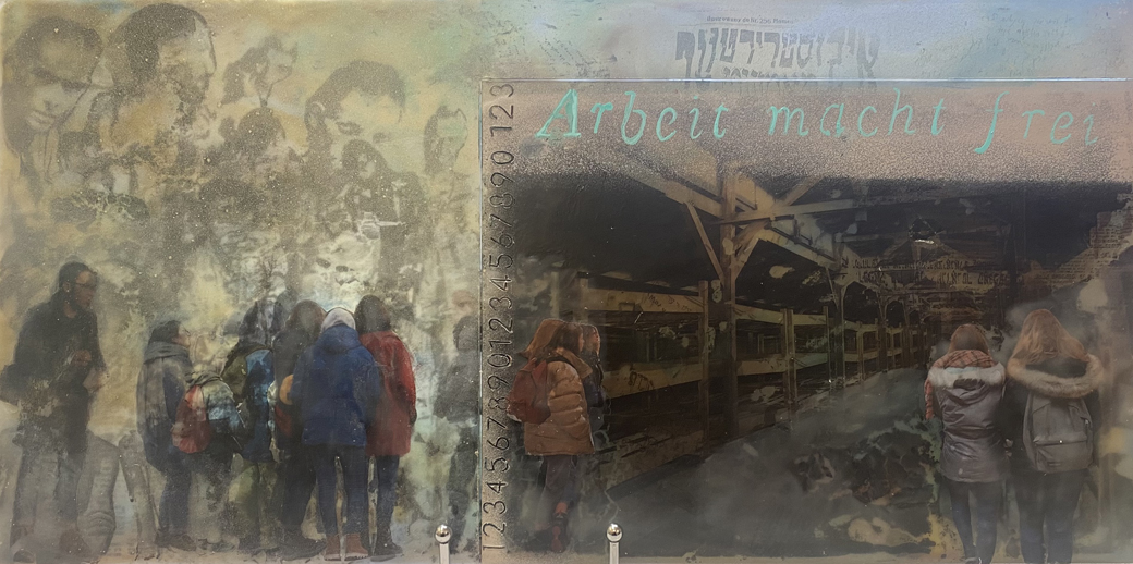 PORTEURS DE MEMOIRE. PLEXIGLASS. 2020-2021