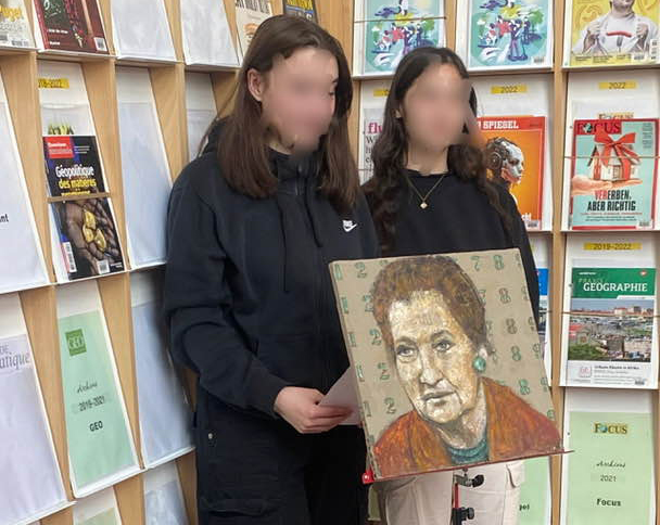 2022-2023. Projet lycée Kleber. Faire parler un portrait